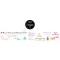 Arden Creative Studio Dekorációs ragasztószalag Christmas Cheer Kiss-Cut PET Tape Sentiment (1 csomag)