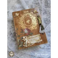   Redesign with Prima Fleur De Minuit H2O vízátviteles transzfer 8.5"X11" (A4) H2O Transfers Gold (2 ív)