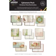   Arden Creative Studio Kivágatok Christmas Cheer Ephemera Pack Bookmakers (1 csomag)