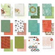   Arden Creative Studio Papírkészlet 6"x8" (15x20cm) Christmas Cheer Paper Pad (1 csomag)