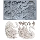 IOD Swans - Hattyú Öntőforma 6″X10″ Decor Mould (1 db)