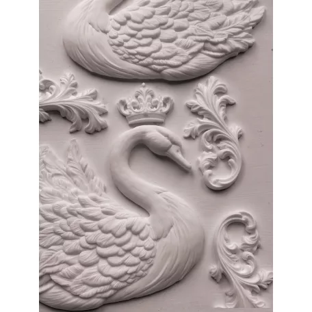 IOD Swans - Hattyú Öntőforma 6″X10″ Decor Mould (1 db)
