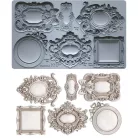 IOD Frames 3 - Keretek Öntőforma 6″X10″ Decor Mould (1 db)