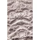 IOD Cadre - Barokk stílusú díszítőelem Öntőforma 6″X10″ Decor Mould (1 db)