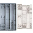 IOD Bookish - Könyvgerinc Öntőforma 6″X10″ Decor Mould (1 db)