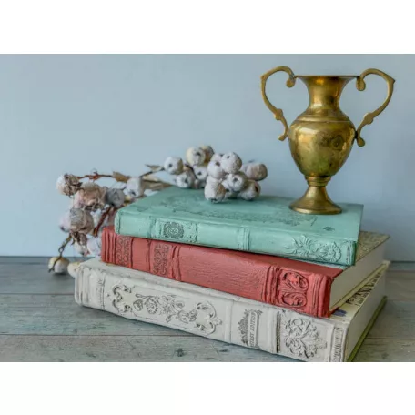IOD Bookish - Könyvgerinc Öntőforma 6″X10″ Decor Mould (1 db)