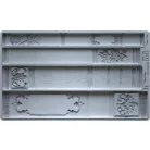 IOD Bookish - Könyvgerinc Öntőforma 6″X10″ Decor Mould (1 db)