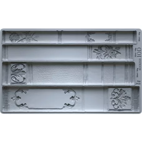 IOD Bookish - Könyvgerinc Öntőforma 6″X10″ Decor Mould (1 db)