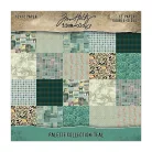Teal Papírkészlet 12" (30 cm) Idea-ology Palette Collection (12 lap)
