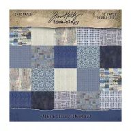   Indigo Papírkészlet 12" (30 cm) Idea-ology Palette Collection (12 lap)
