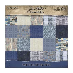   Indigo Papírkészlet 12" (30 cm) Idea-ology Palette Collection (12 lap)