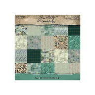   Teal Papírkészlet 8" (20 cm) Idea-ology Palette Collection (12 lap)