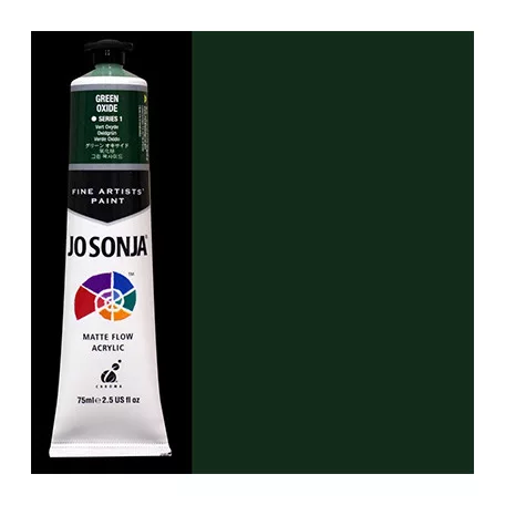 Jo Sonja's Green Oxide Akrilfesték 75ml Matte Flow Acrylic (1 db)