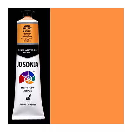 Jo Sonja's Jaune Brillant Akrilfesték 75ml Matte Flow Acrylic (1 db)