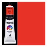   Jo Sonja's Pyrrole red Akrilfesték 75ml Matte Flow Acrylic (1 db)
