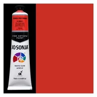   Jo Sonja's Pyrrole red orange Akrilfesték 75ml Matte Flow Acrylic (1 db)