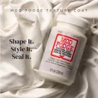 Mod Podge Texturáló bevonat  - Texture Coat (236 ml)
