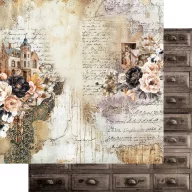   Alchemy of Art Scrapbook papírkészlet 12" (30 cm) In the Library Paper Collection Set (6 lap)