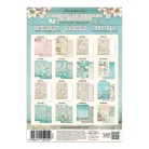 Stamperia Wonderland  Junk Journal Stickers, Cut-Outs, Backgrounds (1 csomag)