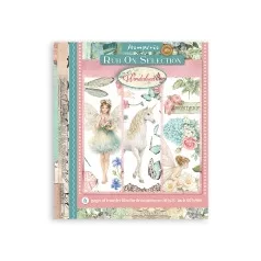   Stamperia Wonderland Kaparós matrica készlet  Assortment Rub-On (6 ív)