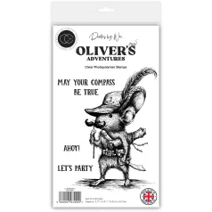   Fotopolimer bélyegző Let's Party Craft Consortium Oliver's Adventures A6 Photopolymer Stamp Set (1 csomag)