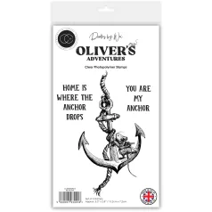   Fotopolimer bélyegző Anchor Craft Consortium Oliver's Adventures A6 Photopolymer Stamp Set (1 csomag)