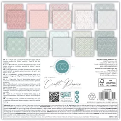   Craft Consortium Baroque 2 Scrapbook papírkészlet Essential Craft Papers 6" (15 cm) 40 lap