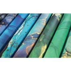   Craft Consortium Ink Drops Ocean 2 Scrapbook papírkészlet Essential Craft Papers 12" (30 cm) 30 lap