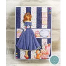 Craft Consortium Denim Textures Scrapbook papírkészlet Essential Craft Papers 12" (30 cm) 30 lap