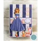 Craft Consortium Denim Textures Scrapbook papírkészlet Essential Craft Papers 12" (30 cm) 30 lap