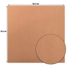 Kraft alapkarton 12"(30cm) Kraft Paper 300g Smooth (10 ív)