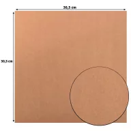   Kraft alapkarton 12"(30cm) Kraft Paper 300g Smooth (10 ív)