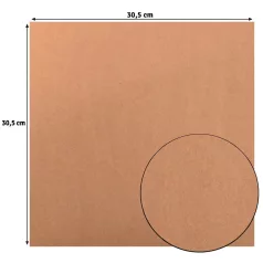   Kraft alapkarton 12"(30cm) Kraft Paper 300g Smooth (10 ív)