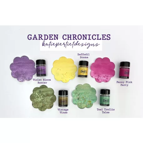 Lindy's Stamp Gang Porfesték Katie Pertiet's Garden Chronicles Magical Shaker (5 db)