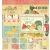 Graphic 45 Slice of Life Scrapbook papírkészlet 8" (20 cm) Collection Pack (24 lap)