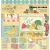 Graphic 45 Slice of Life Scrapbook papírkészlet 12" (30 cm) Collection Pack (24 lap)