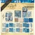 Graphic 45 Ocean Blue Scrapbook alkotócsomag exkluzív fém vágósablonnal 12" (30 cm) Keepsake Kit with Exclusive Metal Die-Set (1 csomag)