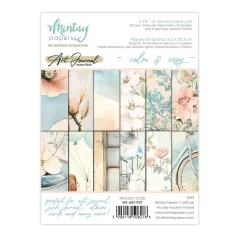   Mintay Papírkészlet 6"x8" (15x20 cm) Calm & Cozy - Art Journal Paper Pad (24 lap)