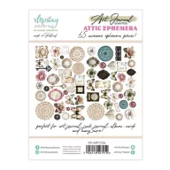 Mintay Kivágat Attic - Art Journal Ephemera Pack (1 csomag)