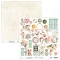 Mintay Scrapbook papír / Kivágóív 12" (30 cm) Family Stories - Elements (1 lap)