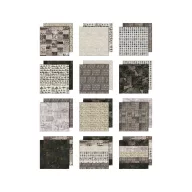   Tim Holtz Charcoal Papírkészlet 8" (20 cm) Idea-ology Palette Collection (12 lap)