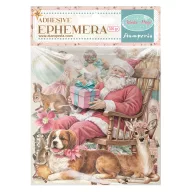   Stamperia Winter Magic / téli varázs öntapadós ephemera kivágatok