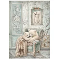   Stamperia White Christmas / fehér karácsony A4 rizspapír készlet – Selection – 6 db