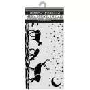 Stamperia vastag stencil – 12 × 25 cm – Christmas Deers (KSTDL169)