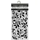 Stamperia vastag stencil – 12 × 25 cm – Christmas Holly and Leaves (KSTDL172)