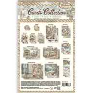   Stamperia White Christmas / fehér karácsony kivágatok – Cards Collection