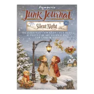   Stamperia Silent Night / csendes éj junk journal készlet – matricák, kivágatok és hátterek