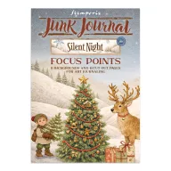   Stamperia Silent Night / csendes éj junk journal A5 fókuszpontok