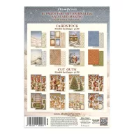   Stamperia Silent Night / csendes éj junk journal A5 fókuszpontok