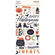Simple Stories Frightful Fun foam matricák